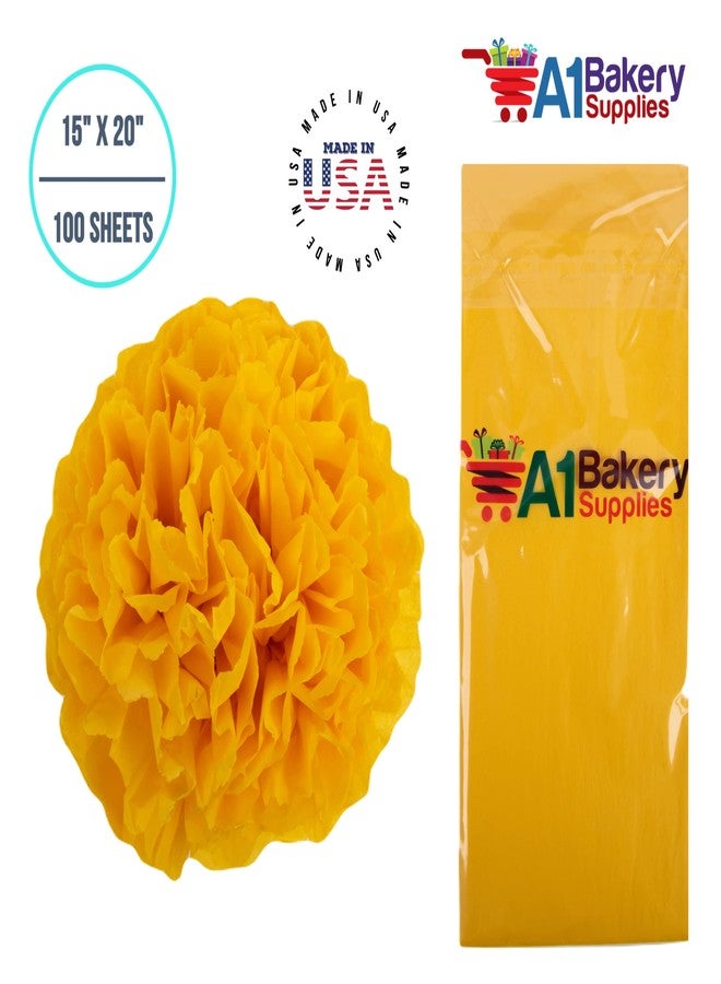 مستلزمات أيه1 باكيري ورق تغليف هدايا فاخر من A1 Bakery Supplies، بنقشة الهندباء، مقاس 15 × 20 بوصة، 100 ورقة - Image 2